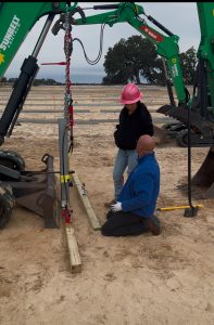 Solar Farm Pile Testing Alabama