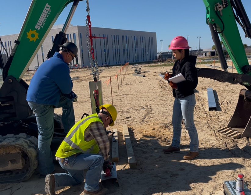 Solar Farm Pile Testing Florida