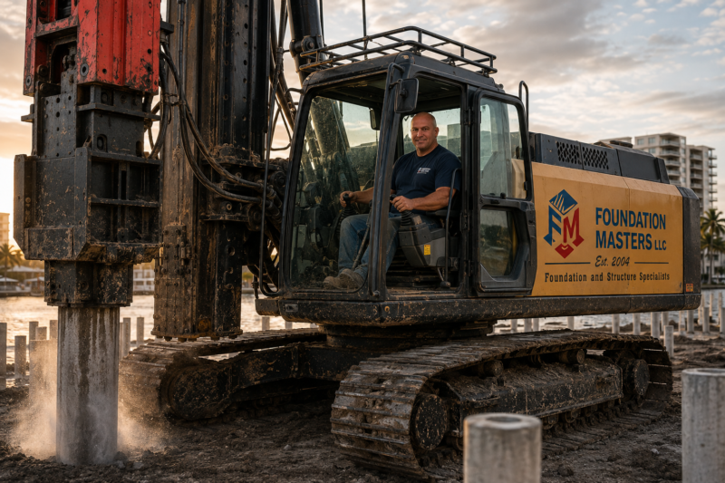 Jeff Earl, pile driving contractor in Florida