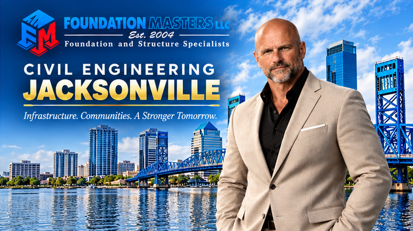 Civil engineering in Jacksonville, Foundation Masters, infrastructure and communities