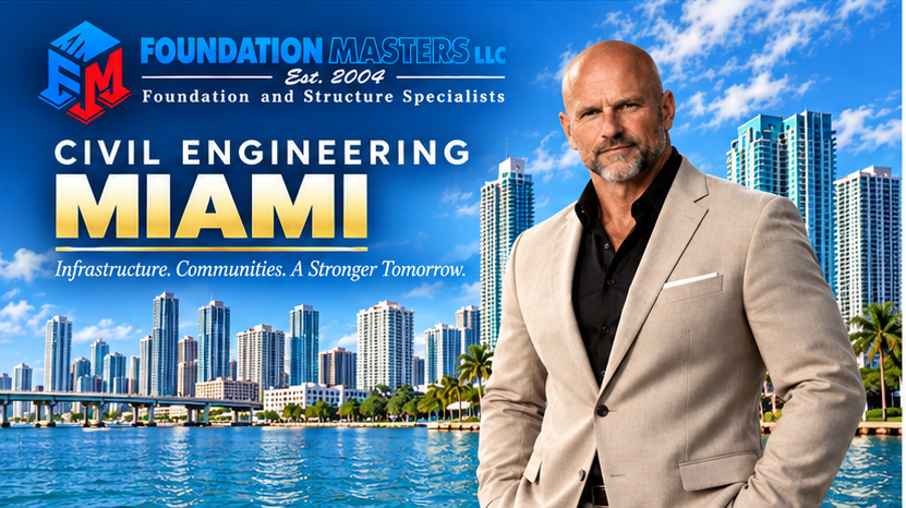 Civil engineering in Miami, Foundation Masters, infrastructure and communities