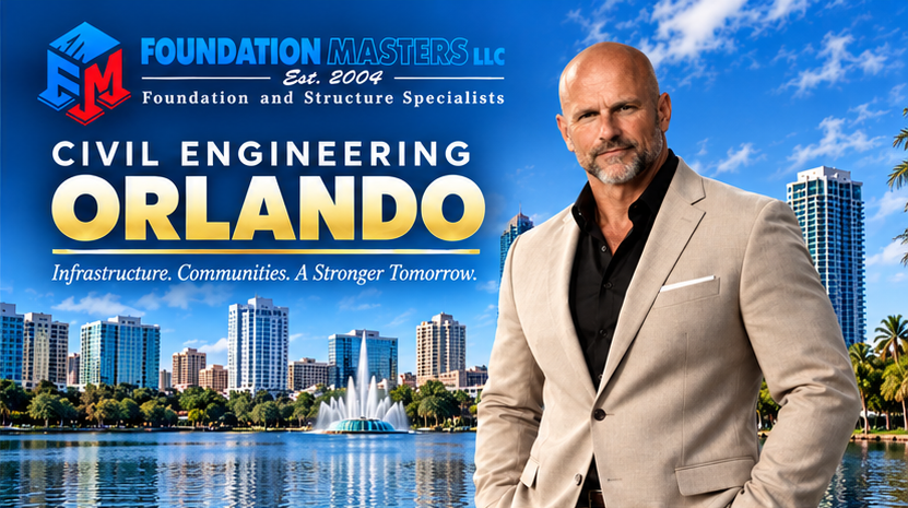 Civil engineering in Orlando, Foundation Masters, infrastructure and communities