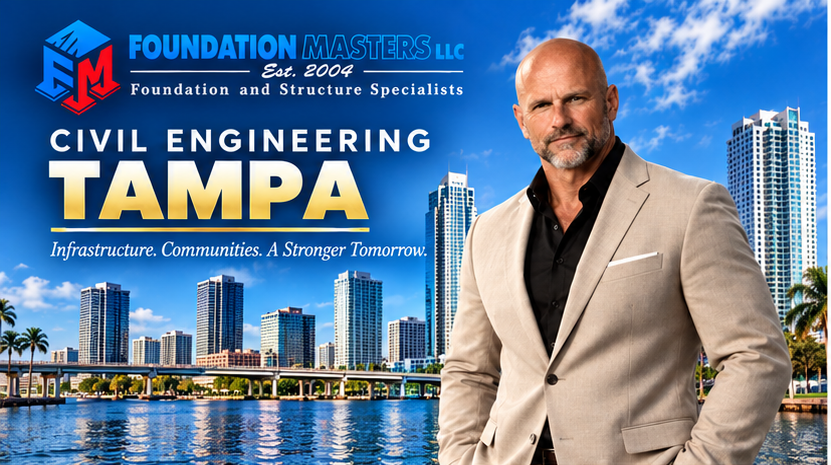 Civil engineering in Tampa, Foundation Masters, infrastructure and communities