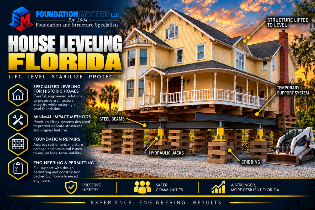 House Leveling Naples, Foundation Masters