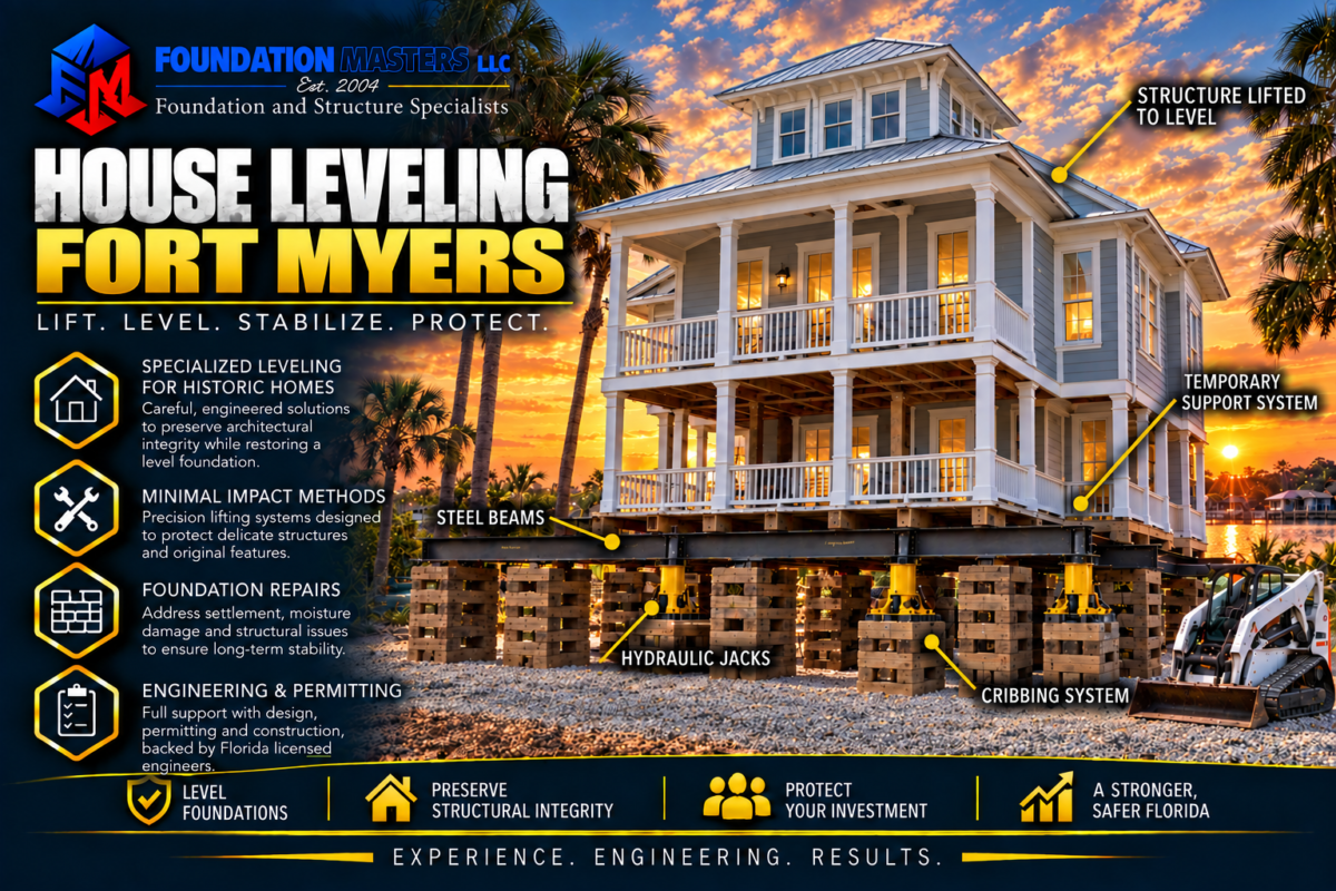 House Leveling Fort Myers, Foundation Masters